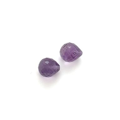 Amethyst briolet 11X10mm