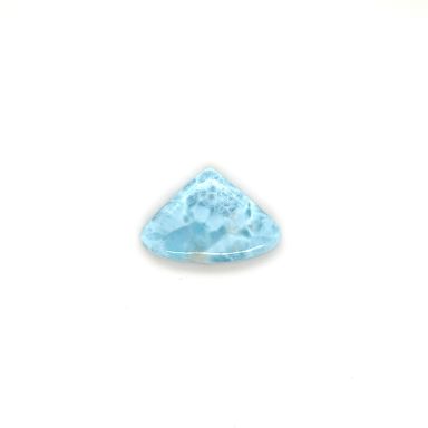 Larimar peer cabochon 30X21mm