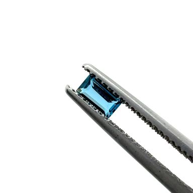 Topaas London Blue baguette facet 5X2,5mm