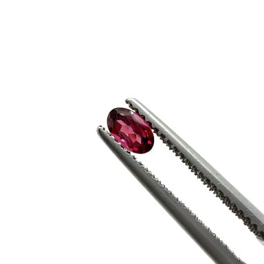 Rhodoliet ovaal facet 5X3mm