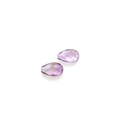 Amethyst briolet plat 11X7mm