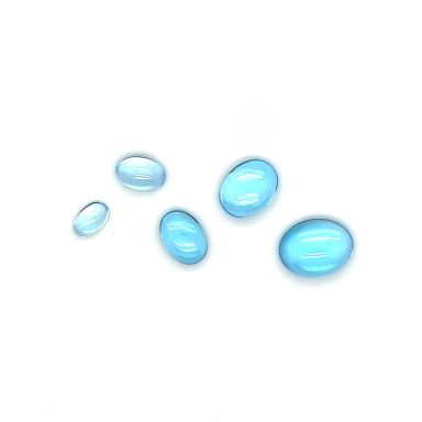 Topaas Swiss ovaal cabochon 5X3mm