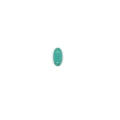 Turquoise ovaal cabochon Mexico 14X7mm