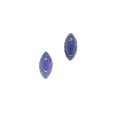 Ioliet markies cabochon 10X5mm