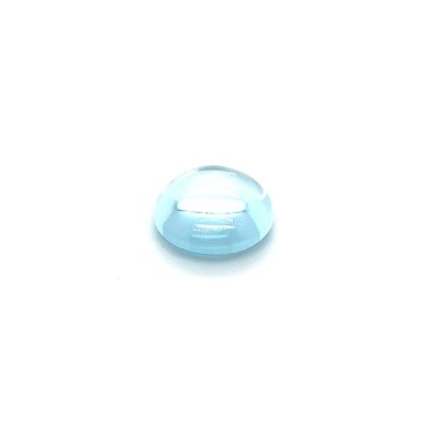 Topaas Sky rond cabochon 12mm