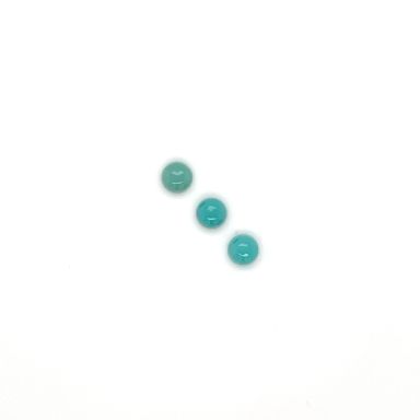 Turquoise rond cabochon 3,5mm (Mexico)