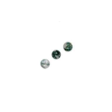 Mosagaat rond cabochon 5mm