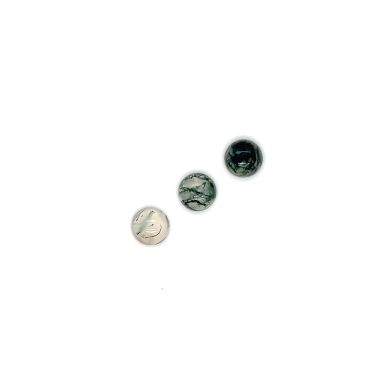 Mosagaat rond cabochon 6mm