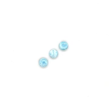 Larimar rond cabochon 7mm