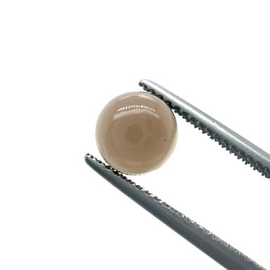 Rookkwarts rond cabochon 7mm