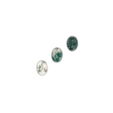 Mosagaat ovaal cabochon 8X6mm