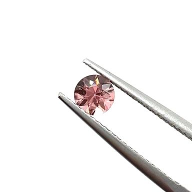 Granaat rond facet diamond cut 5mm (Mali)