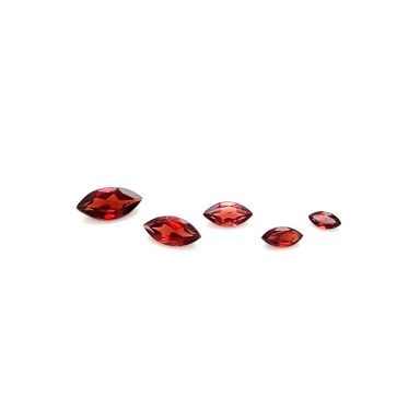 Granaat markies facet 4X2mm