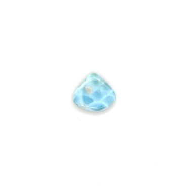 Larimar peer cabochon 21X18mm