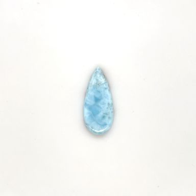 Larimar peer cabochon 29X13mm